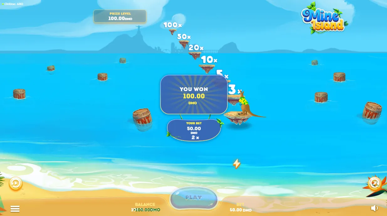Mine Island Game